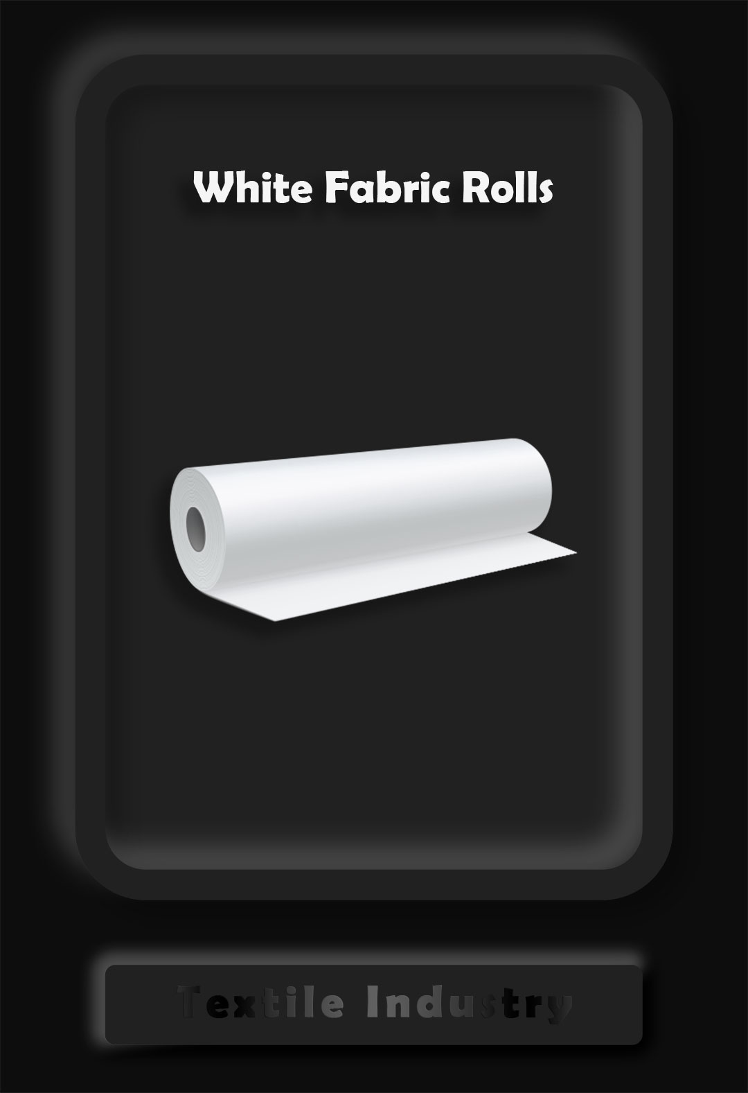 White Fabric Rolls